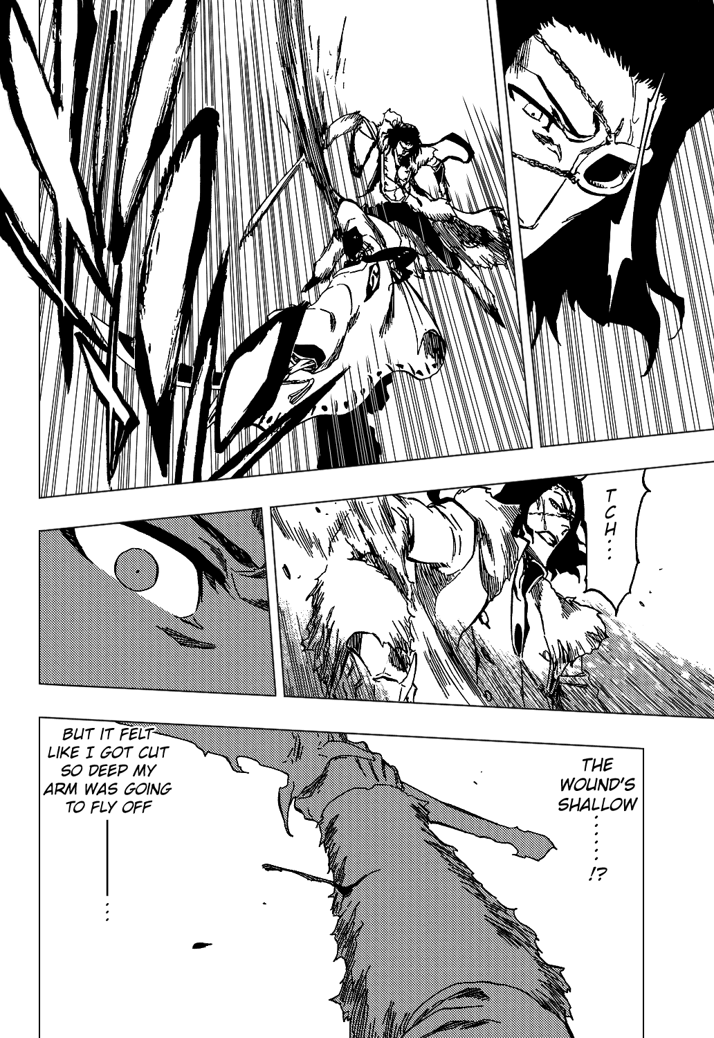 Bleach Chapter 374 page 13 - Chapter 374: Gray Wolf, Red Blood, Black Clothing, White Bone