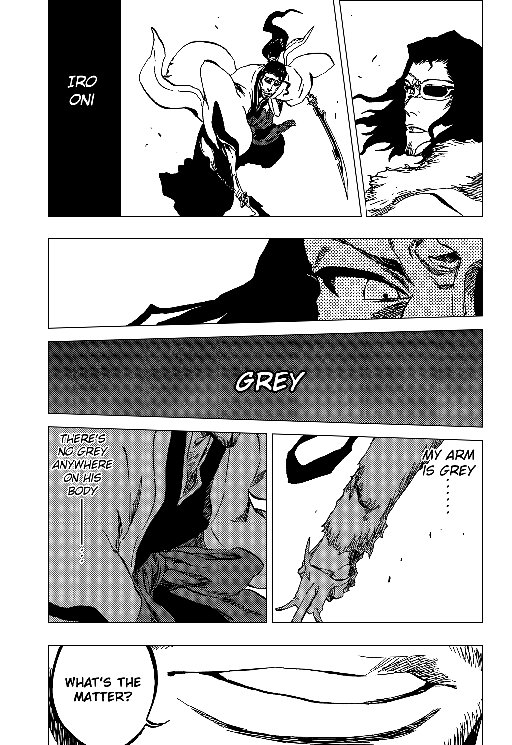 Bleach Chapter 374 page 14 - Chapter 374: Gray Wolf, Red Blood, Black Clothing, White Bone