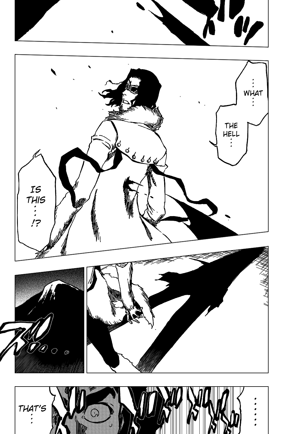 Bleach Chapter 374 page 5 - Chapter 374: Gray Wolf, Red Blood, Black Clothing, White Bone