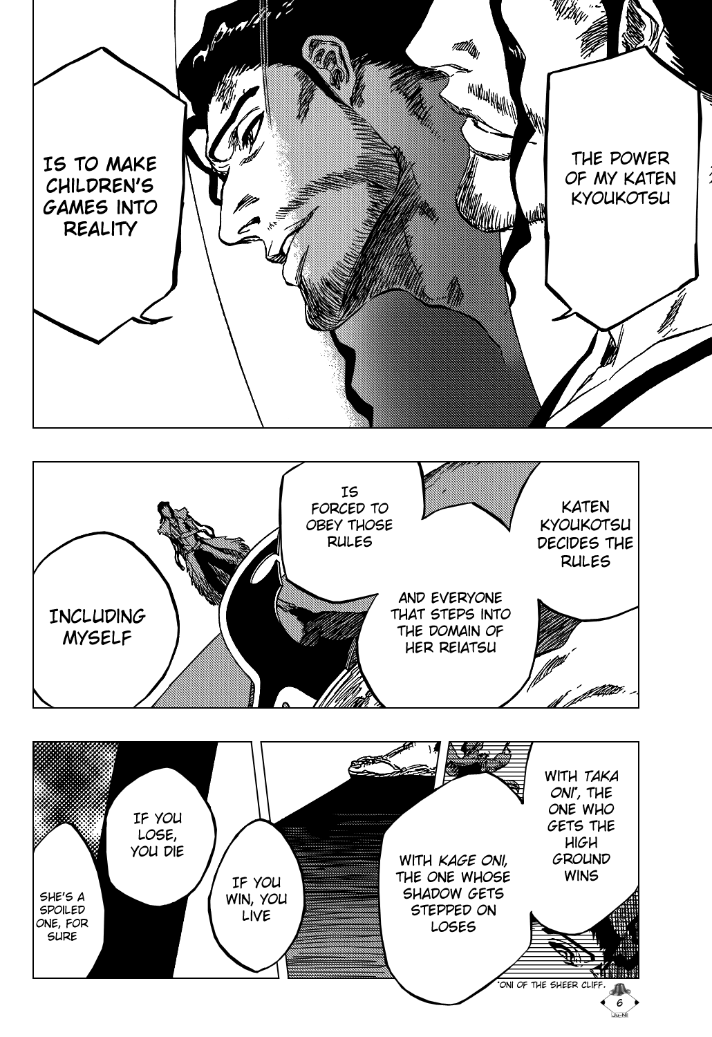 Bleach Chapter 374 page 9 - Chapter 374: Gray Wolf, Red Blood, Black Clothing, White Bone