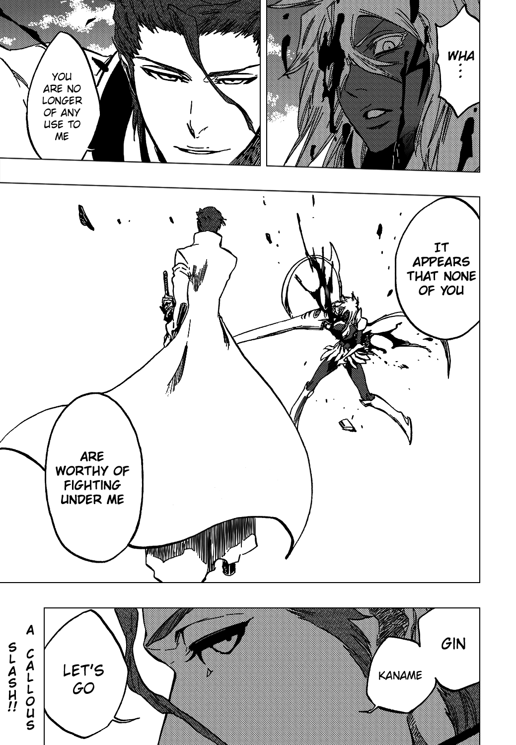 Bleach manga, chapter 375, page 24 of 25