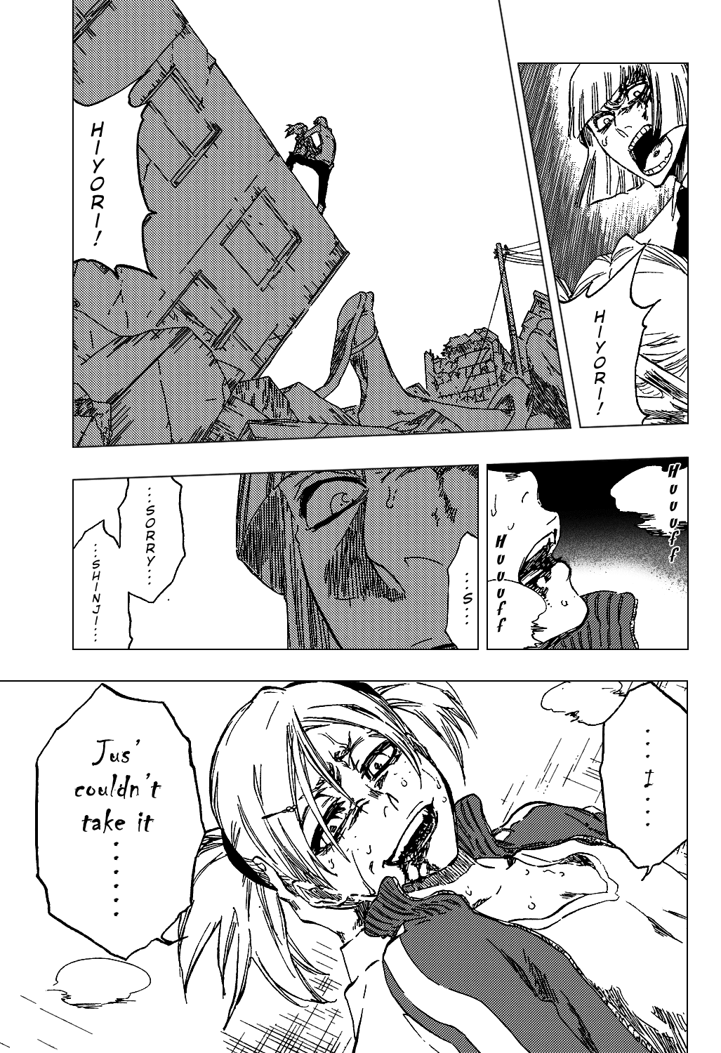 Bleach manga, chapter 377, page 17 of 21
