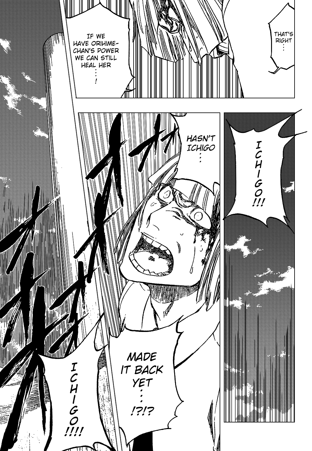Bleach manga, chapter 377, page 19 of 21