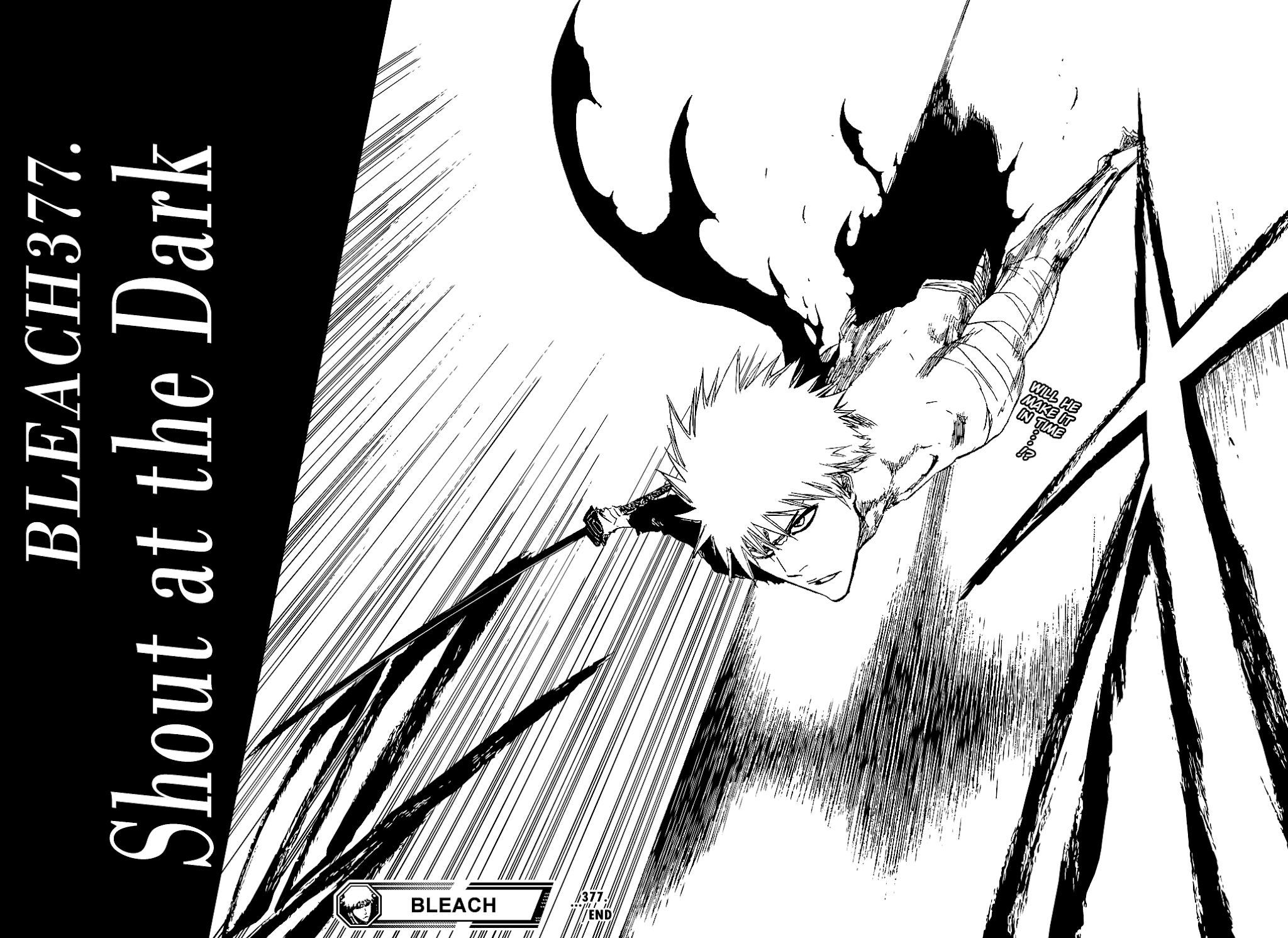Bleach manga, chapter 377, page 20 of 21