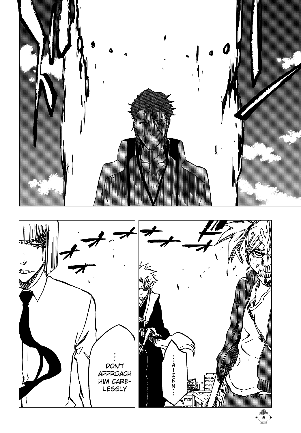 Bleach manga, chapter 377, page 8 of 21