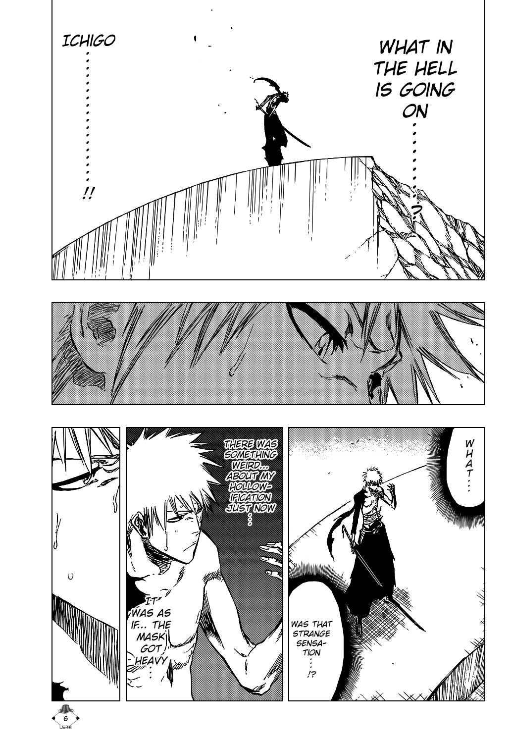 Bleach Chapter 379 page 8 - Chapter 379: Falta de Armonía