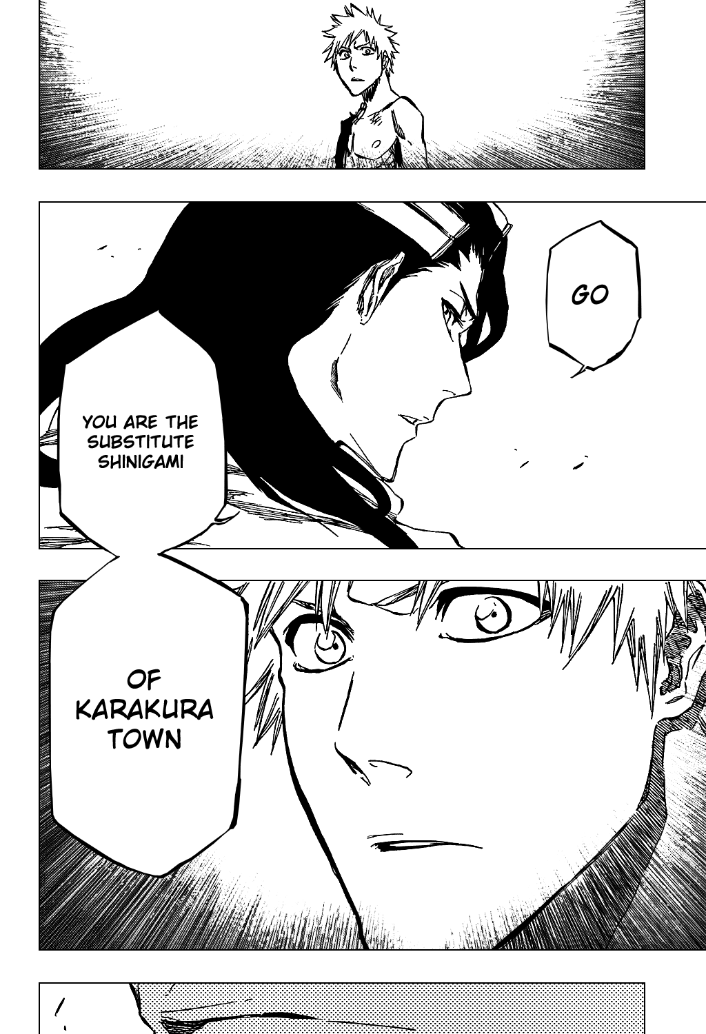 Bleach manga, chapter 380, page 21 of 22