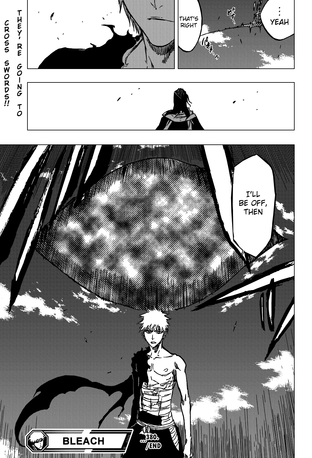 Bleach manga, chapter 380, page 22 of 22