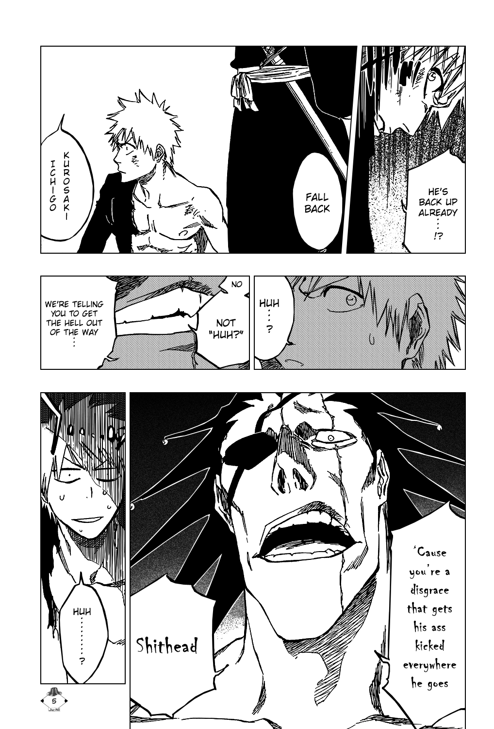 Bleach manga, chapter 380, page 8 of 22