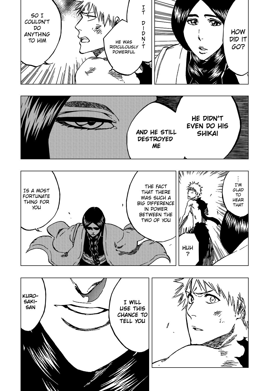Bleach manga, chapter 381, page 10 of 22