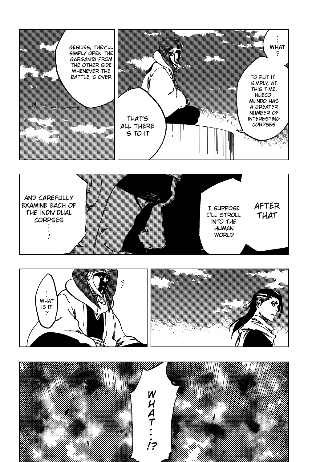 Bleach manga, chapter 381, page 17 of 22