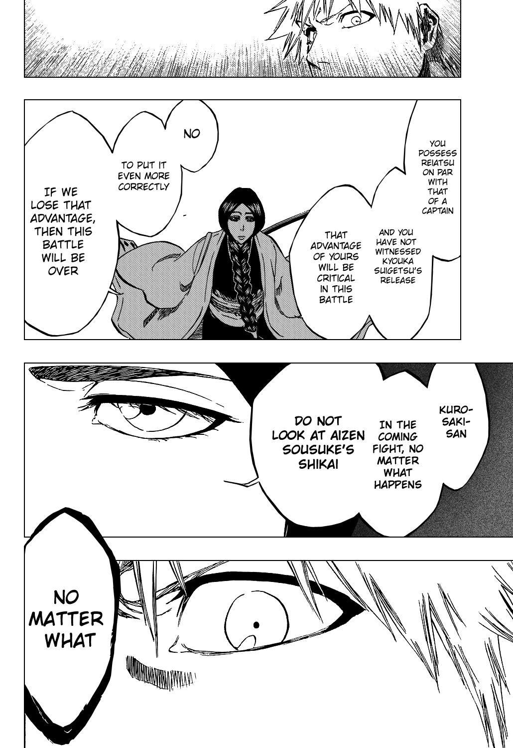 Bleach manga, chapter 381, page 19 of 22