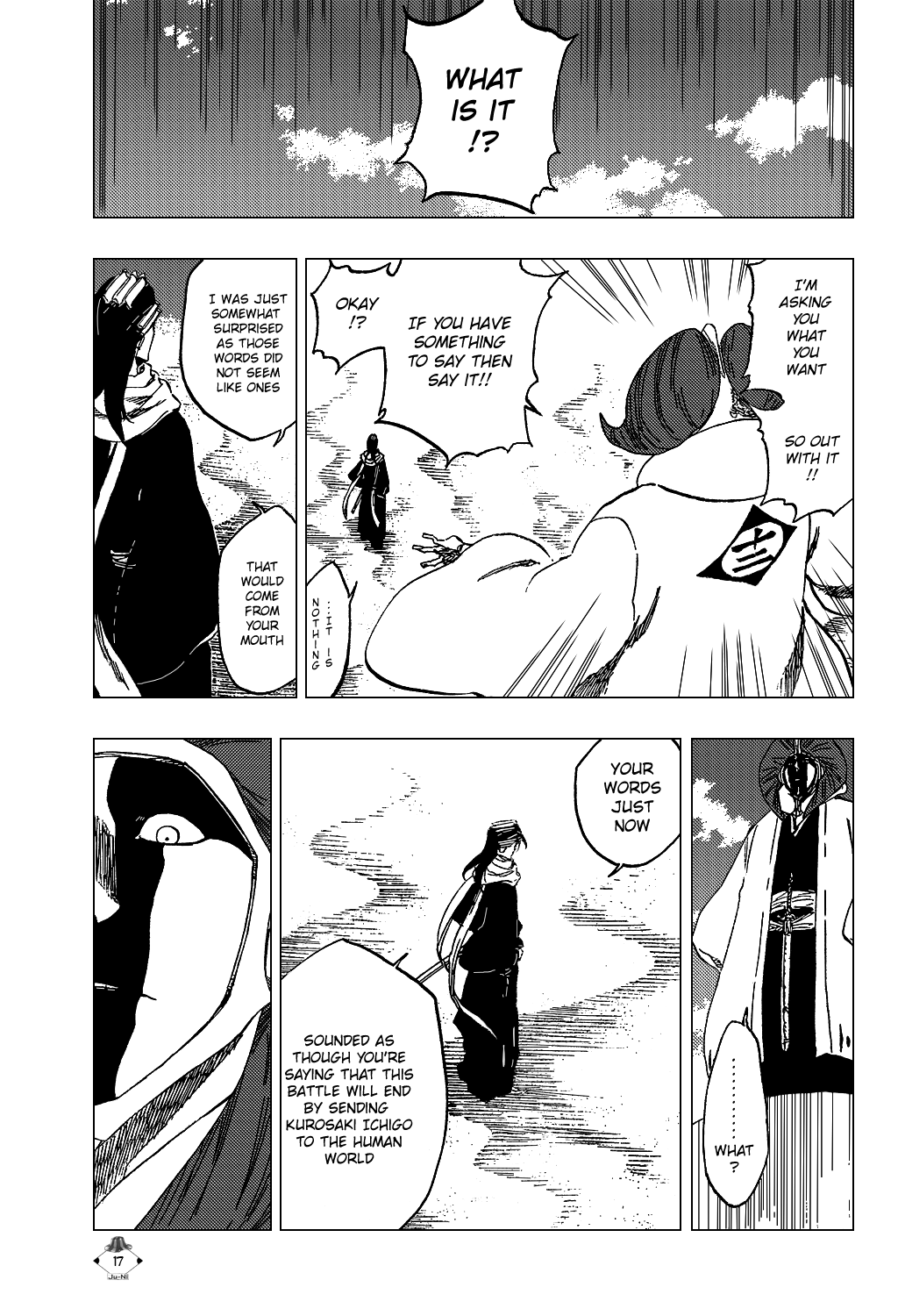 Bleach manga, chapter 381, page 20 of 22