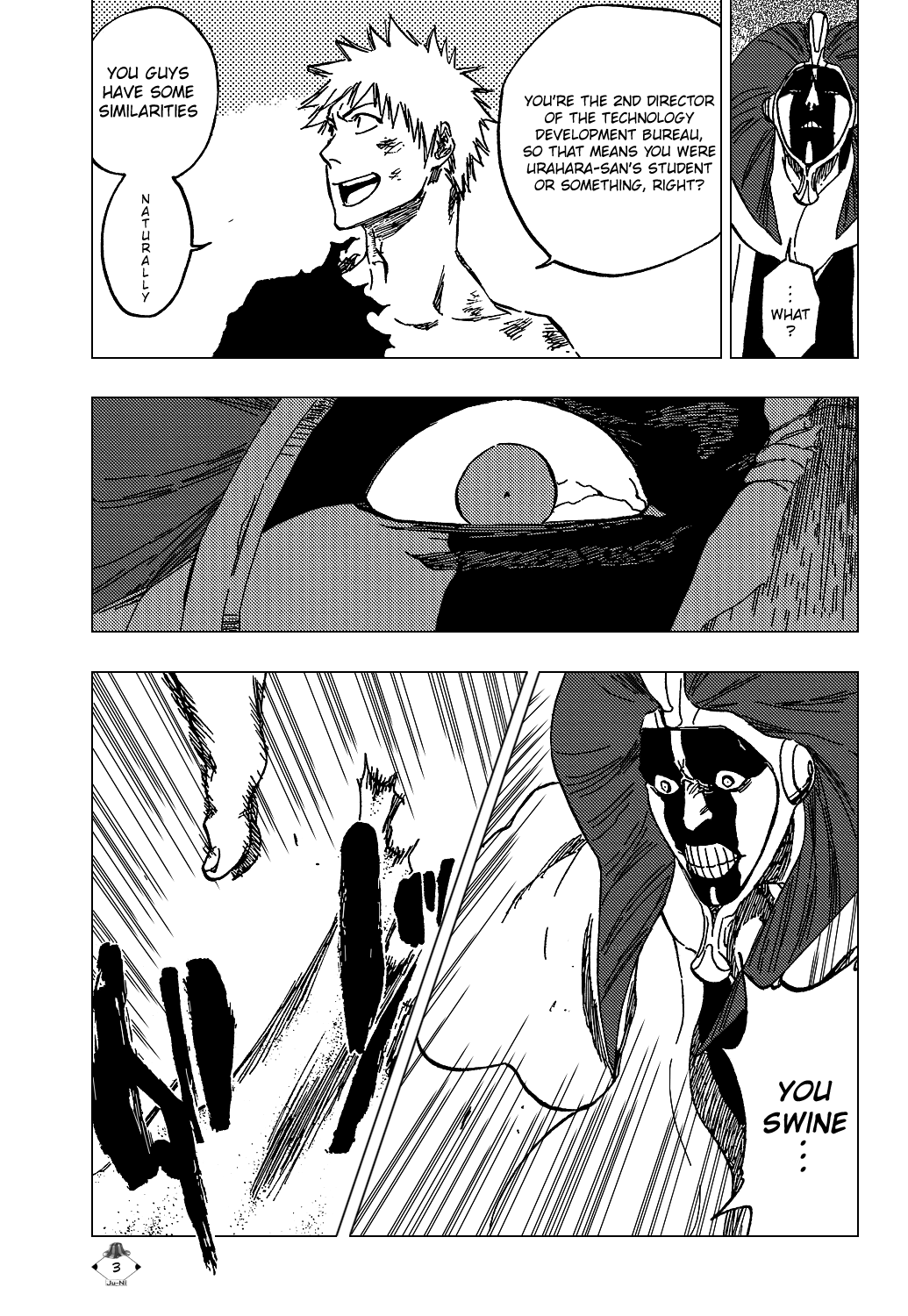 Bleach manga, chapter 381, page 6 of 22