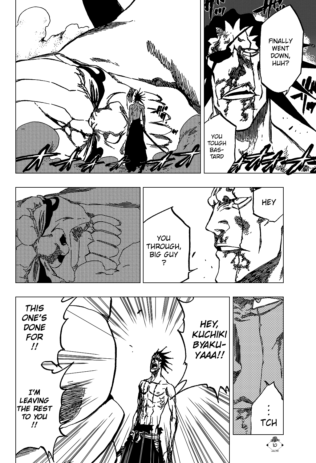Bleach Chapter 382 page 13 - Chapter 382: The United Front [Discordeque Mix]