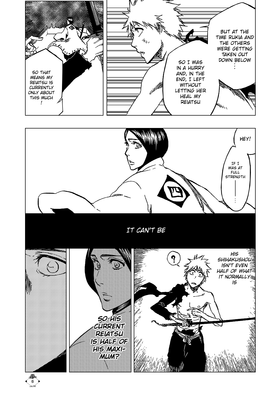 Bleach Chapter 382 page 8 - Chapter 382: The United Front [Discordeque Mix]