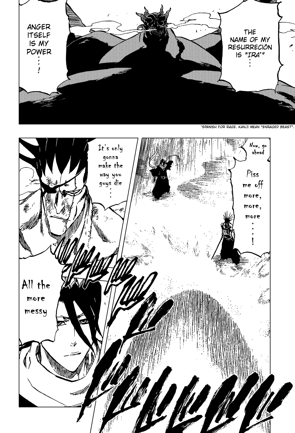 Bleach manga, chapter 383, page 10 of 20