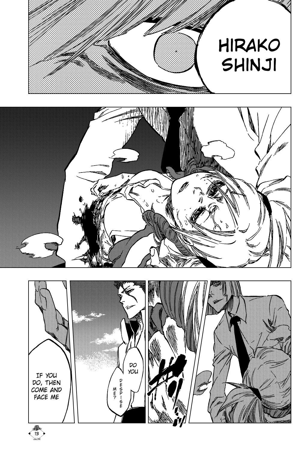 Bleach manga, chapter 383, page 14 of 20