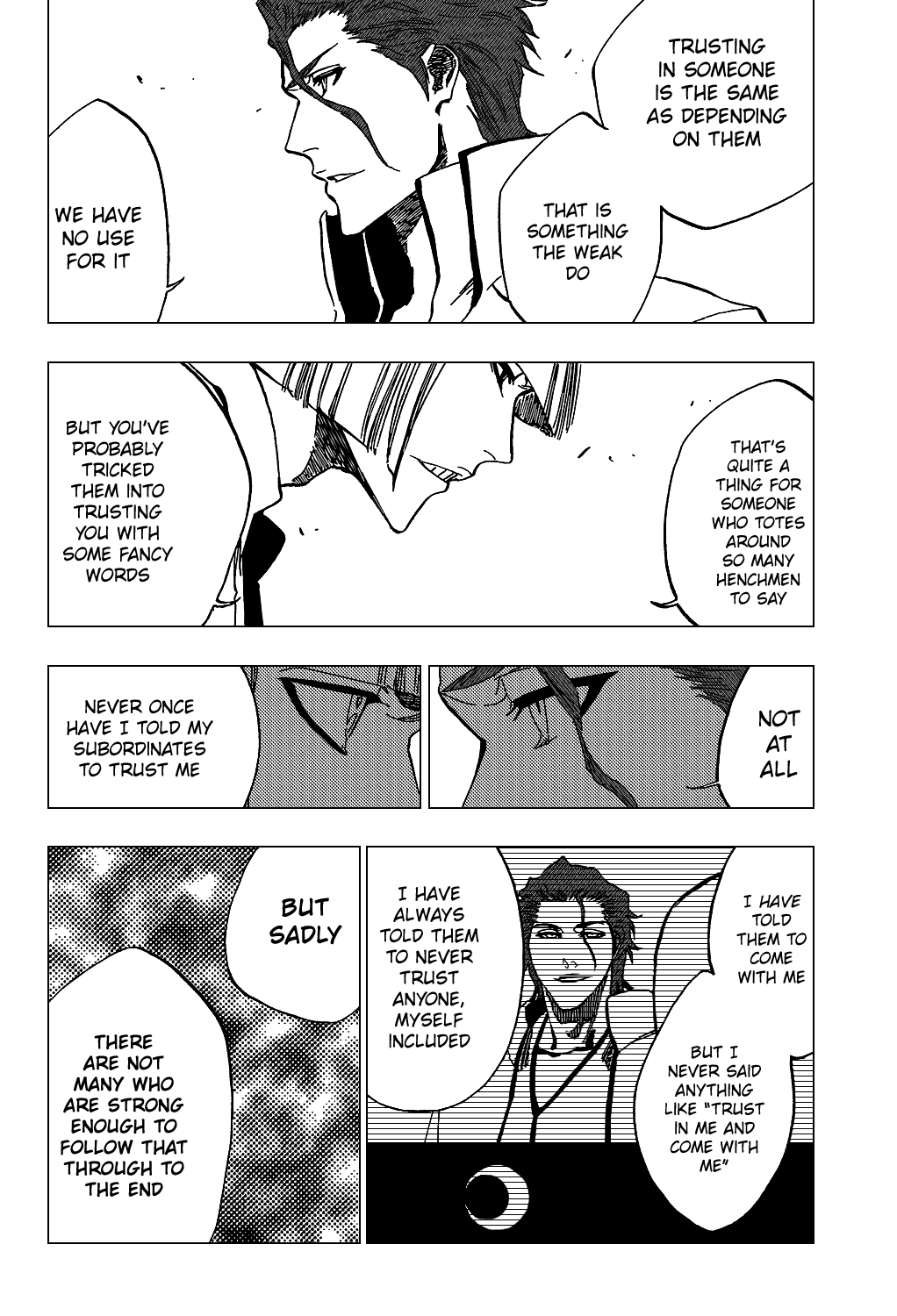 Bleach manga, chapter 383, page 17 of 20