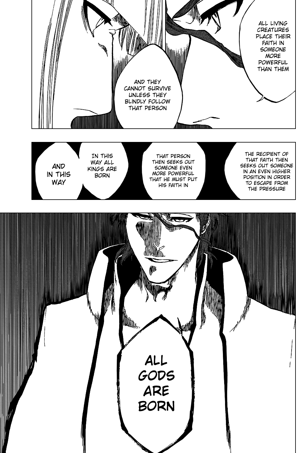 Bleach manga, chapter 383, page 18 of 20