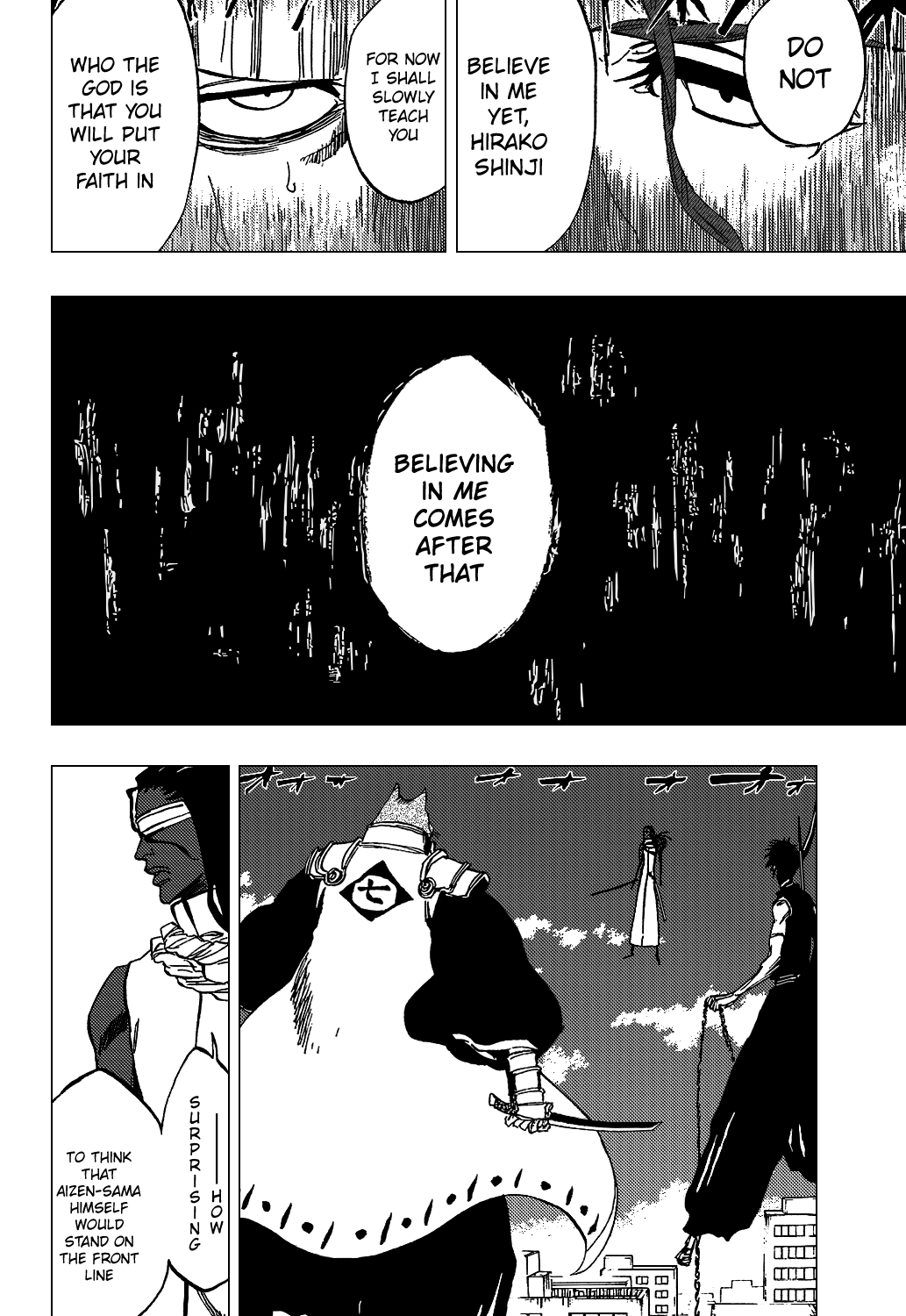 Bleach manga, chapter 383, page 19 of 20