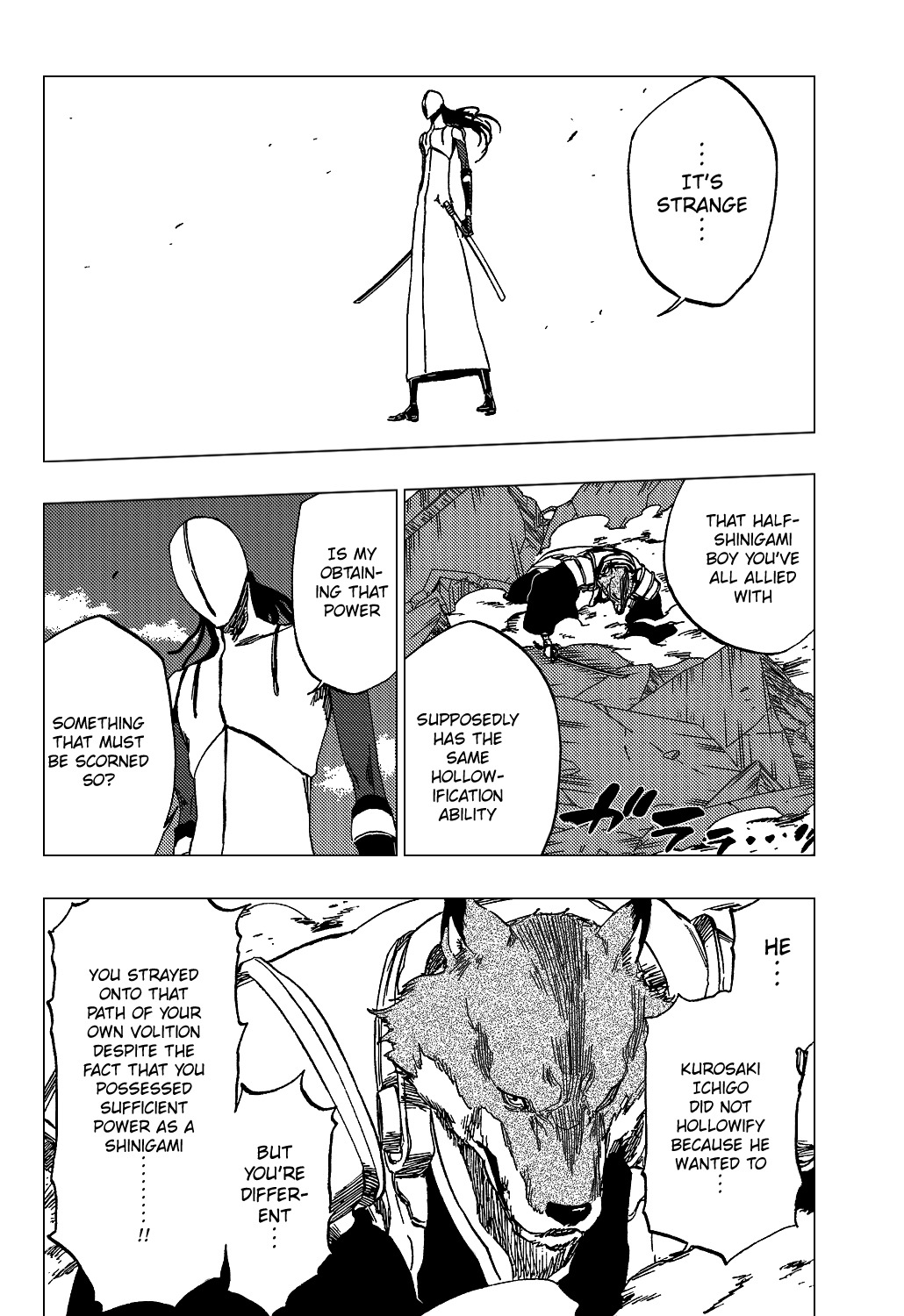 Bleach manga, chapter 384, page 13 of 22