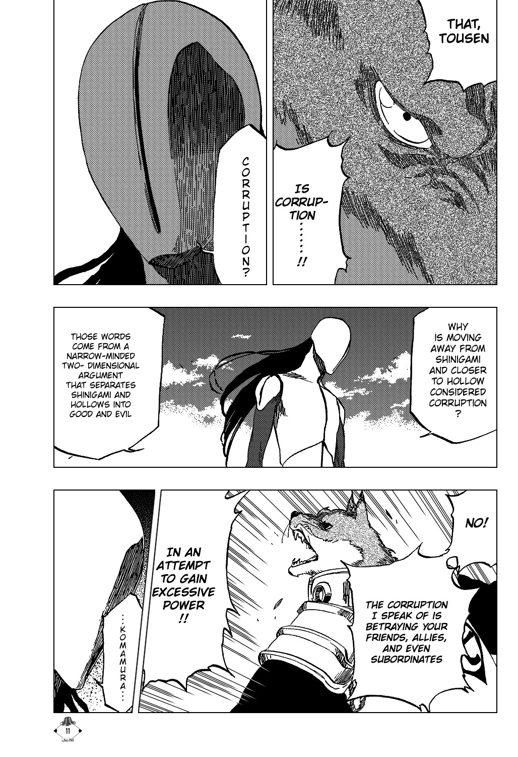 Bleach manga, chapter 384, page 14 of 22