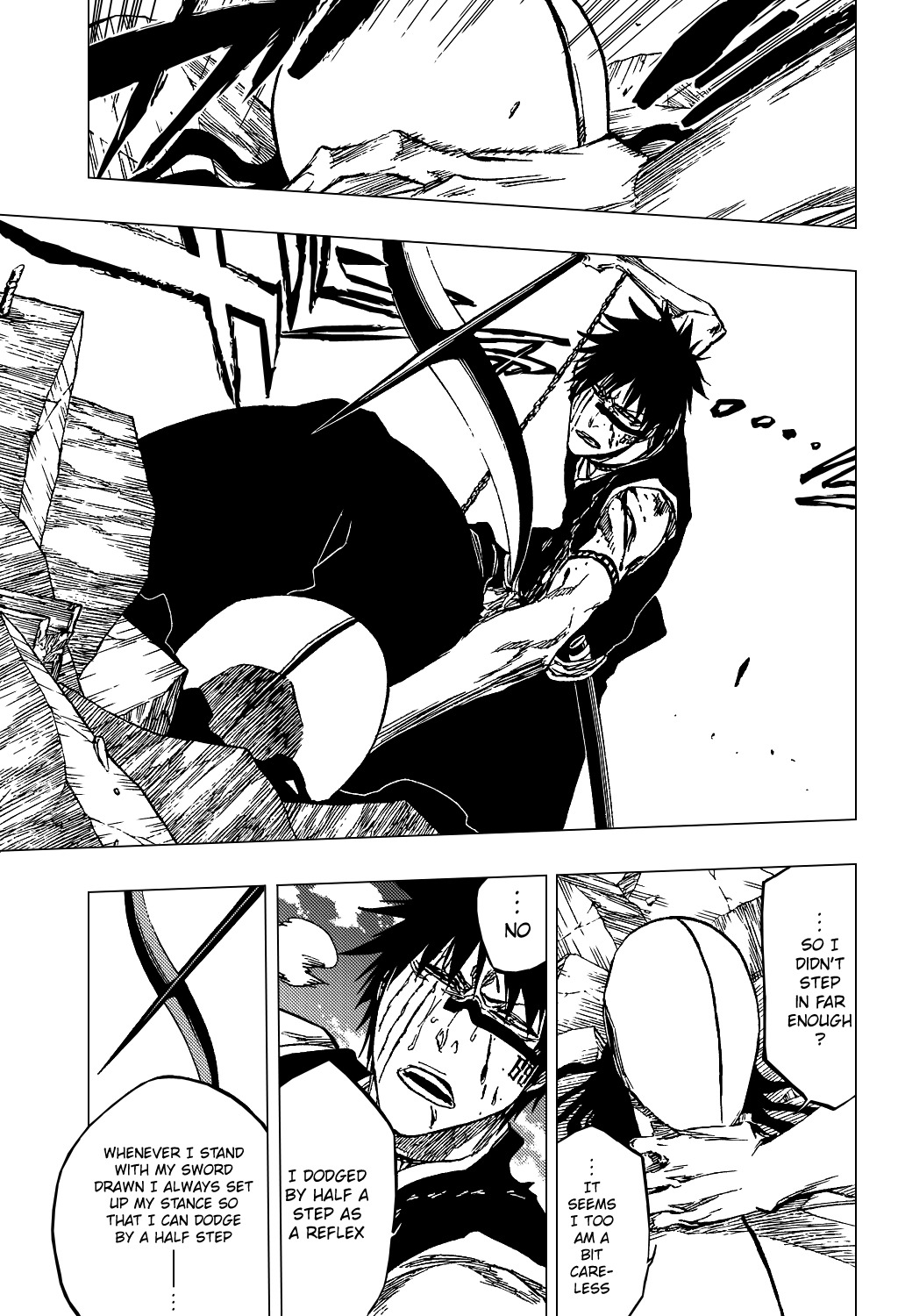 Bleach manga, chapter 384, page 16 of 22