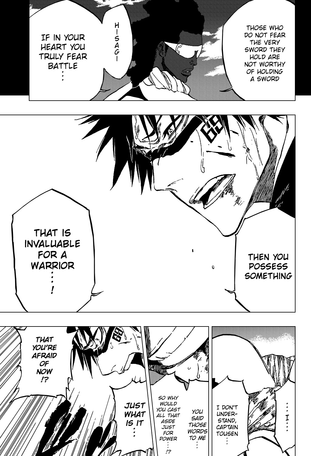 Bleach manga, chapter 384, page 20 of 22
