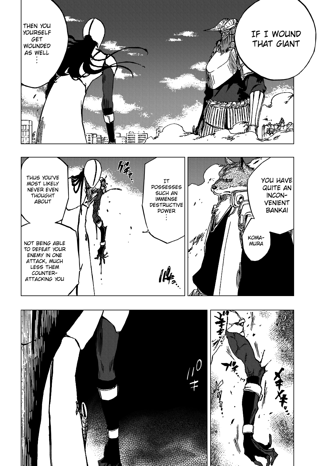 Bleach manga, chapter 385, page 13 of 23
