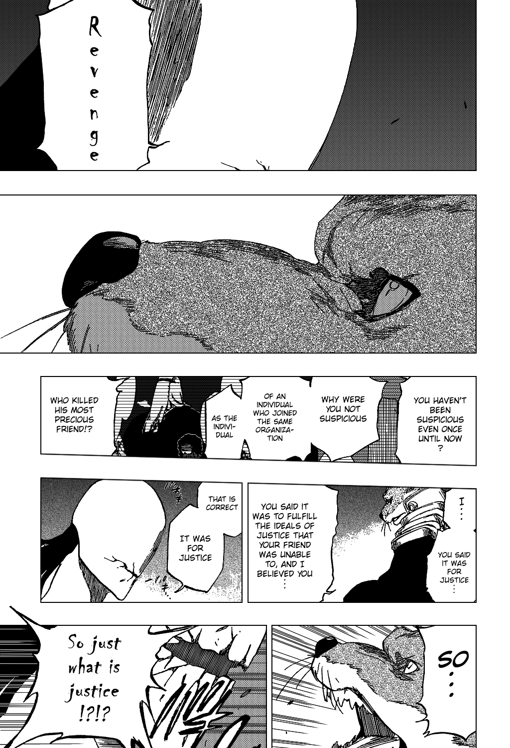 Bleach manga, chapter 385, page 16 of 23