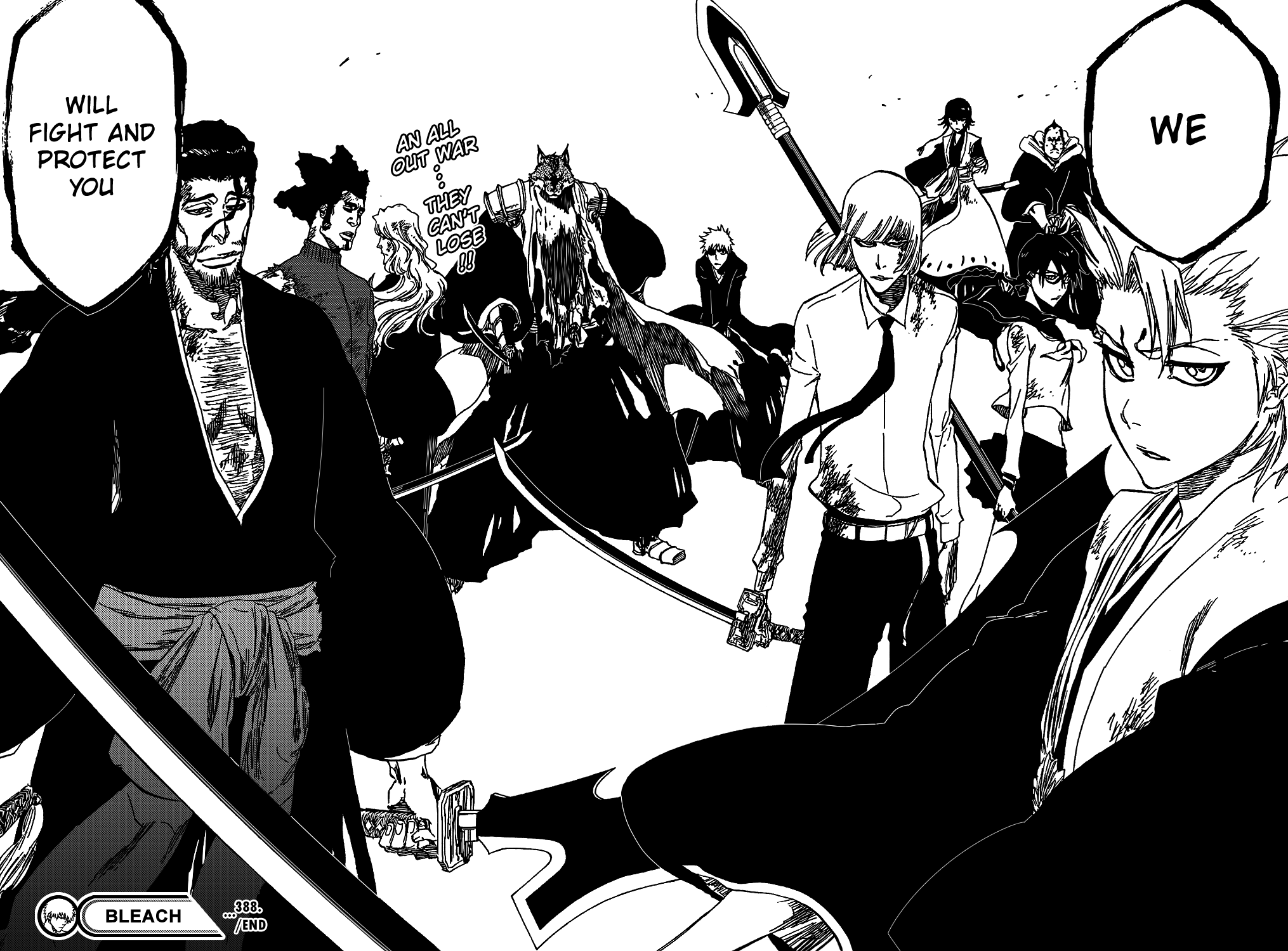 Bleach Chapter 388 page 20 - Chapter 388: Eagle Without Wings 2 [Extreme Battlemasters Mix]