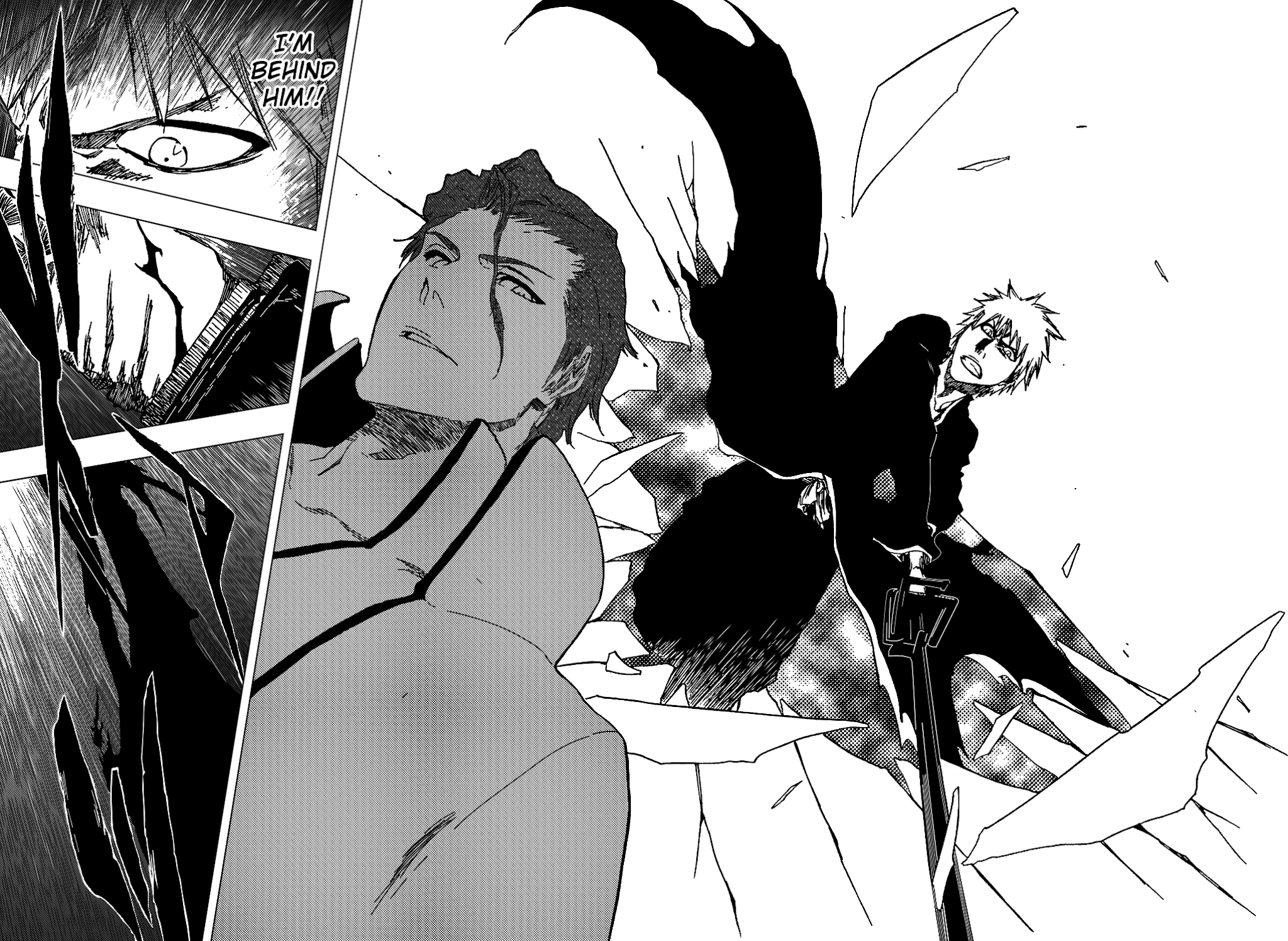 Bleach Chapter 388 page 6 - Chapter 388: Eagle Without Wings 2 [Extreme Battlemasters Mix]