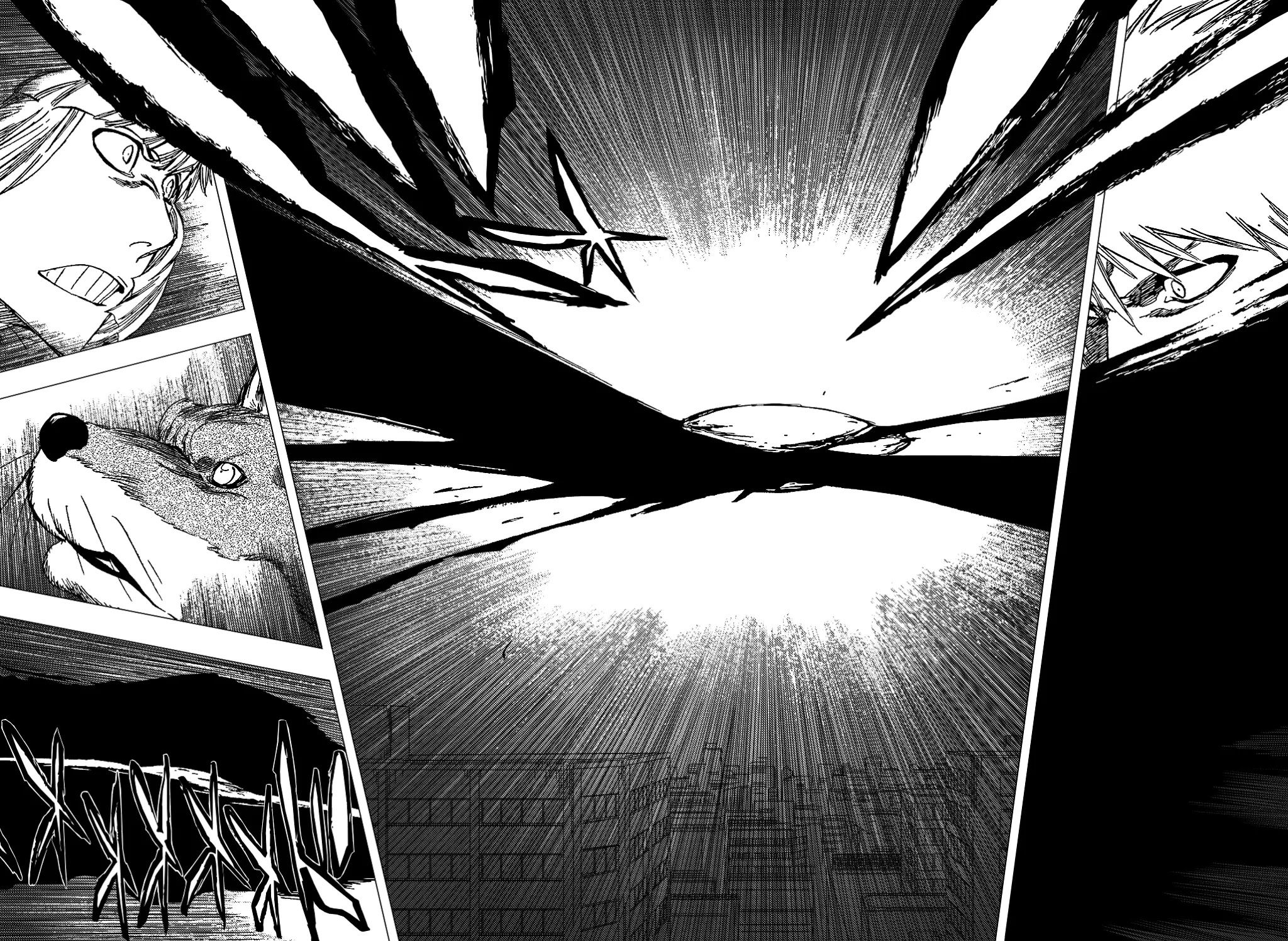 Bleach Chapter 388 page 7 - Chapter 388: Eagle Without Wings 2 [Extreme Battlemasters Mix]