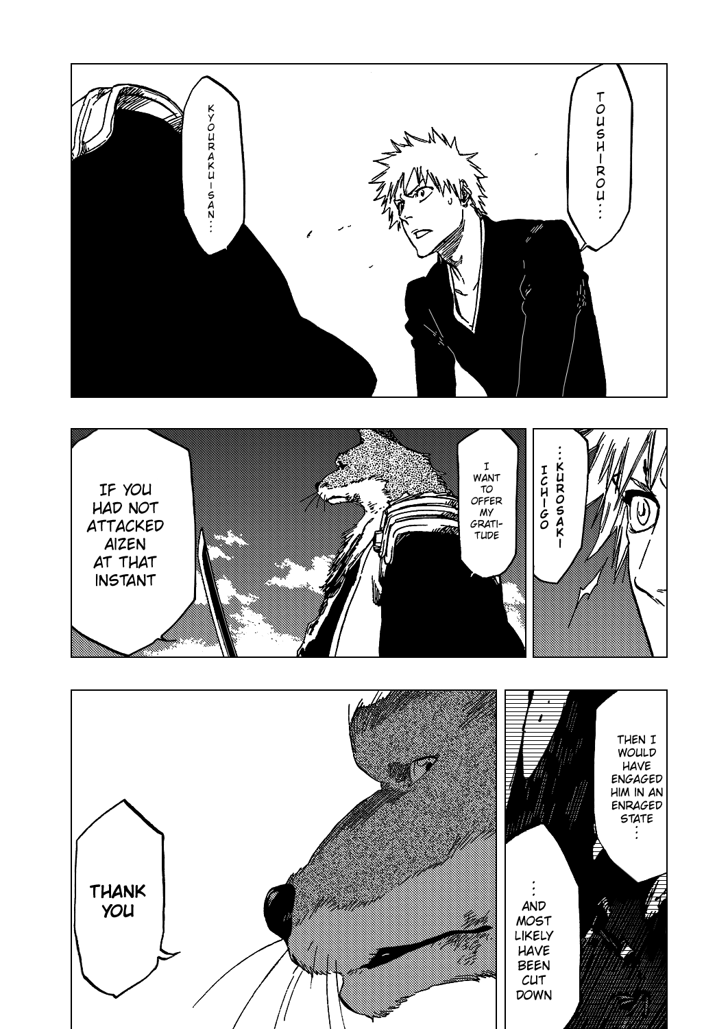 Bleach manga, chapter 389, page 10 of 22