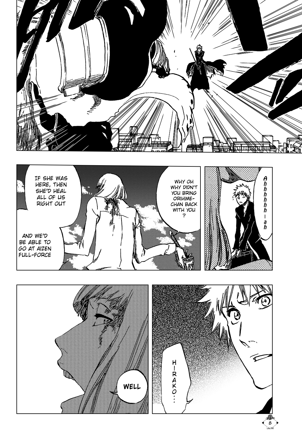 Bleach manga, chapter 389, page 11 of 22