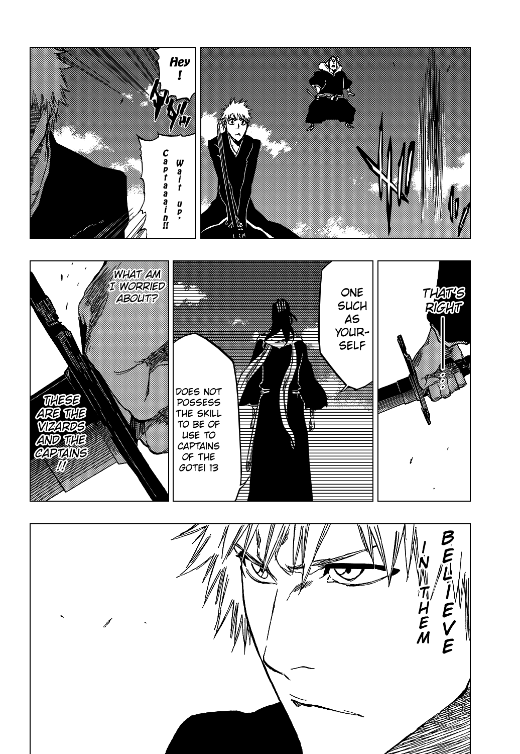 Bleach manga, chapter 389, page 15 of 22