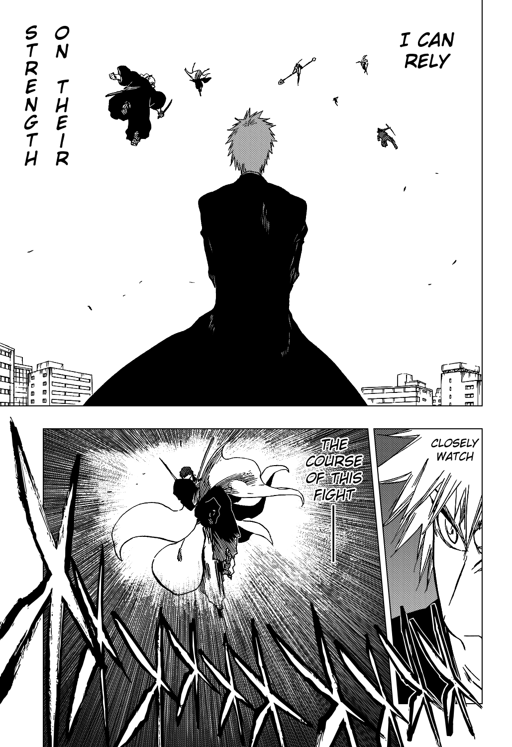Bleach manga, chapter 389, page 16 of 22