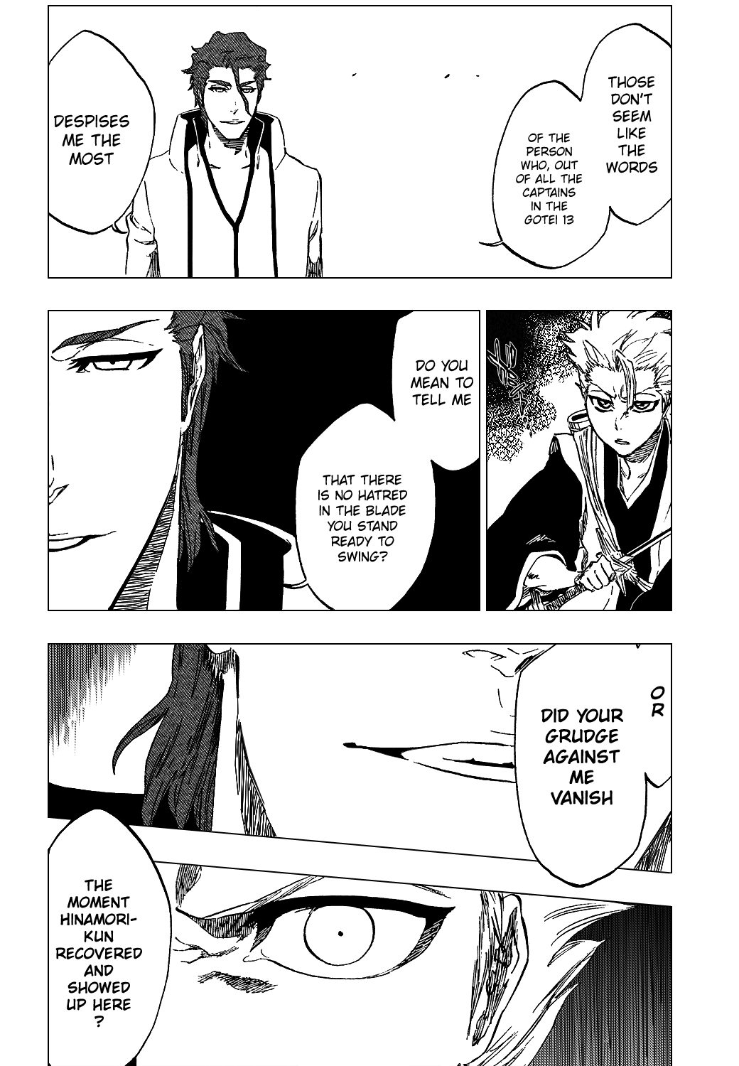 Bleach manga, chapter 389, page 19 of 22