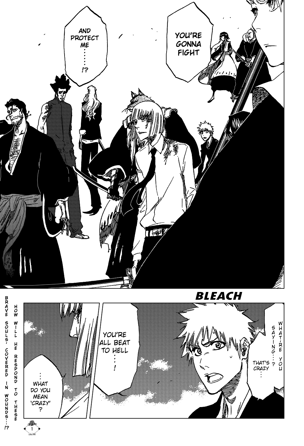 Bleach manga, chapter 389, page 4 of 22