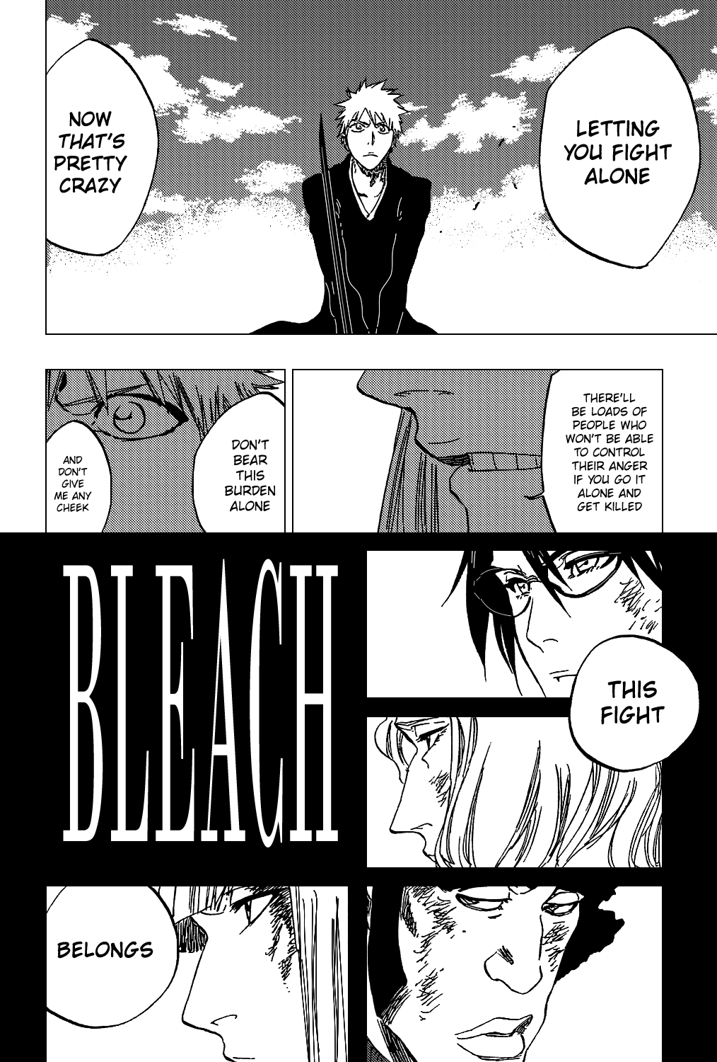 Bleach manga, chapter 389, page 5 of 22