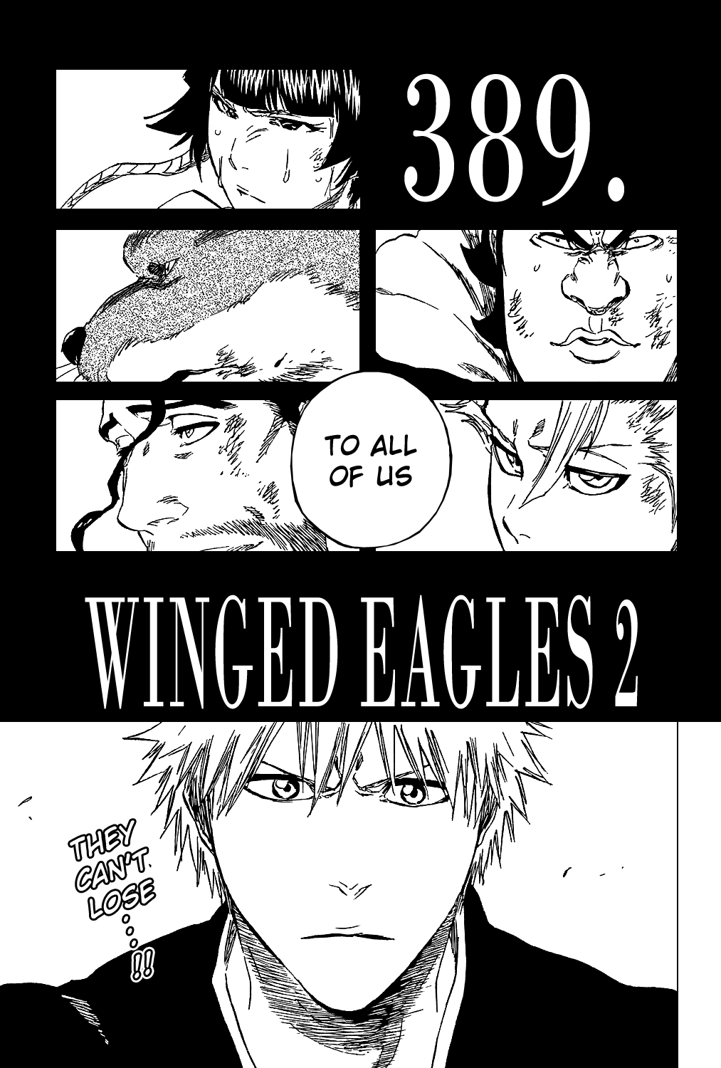 Bleach manga, chapter 389, page 6 of 22
