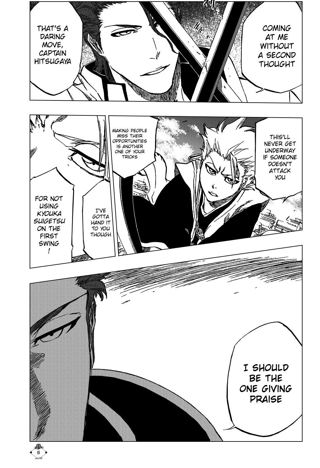 Bleach manga, chapter 389, page 8 of 22