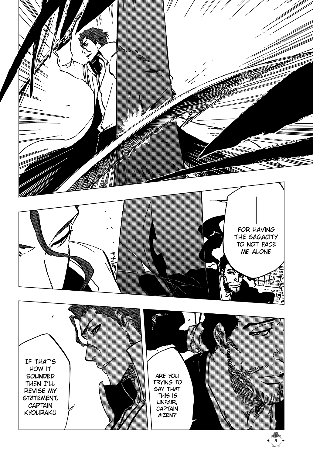 Bleach manga, chapter 389, page 9 of 22