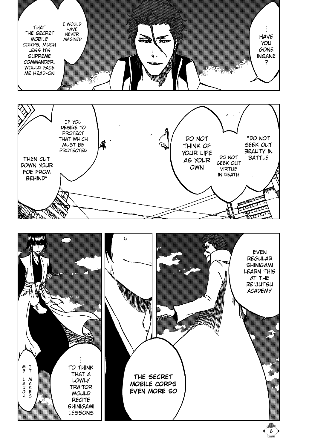 Bleach manga, chapter 391, page 11 of 22