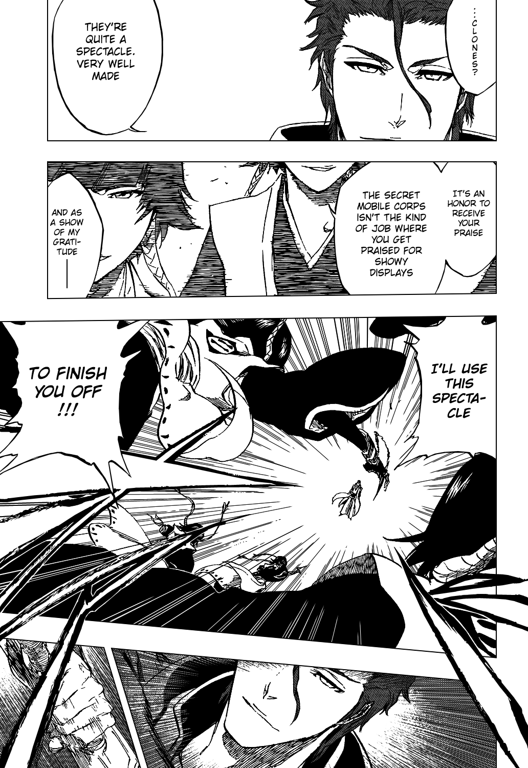 Bleach manga, chapter 391, page 14 of 22