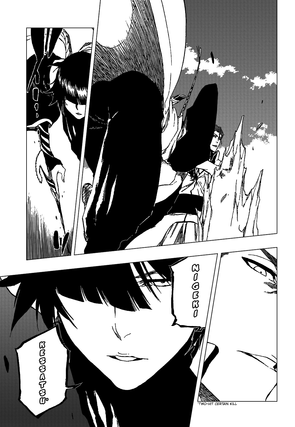 Bleach manga, chapter 391, page 16 of 22
