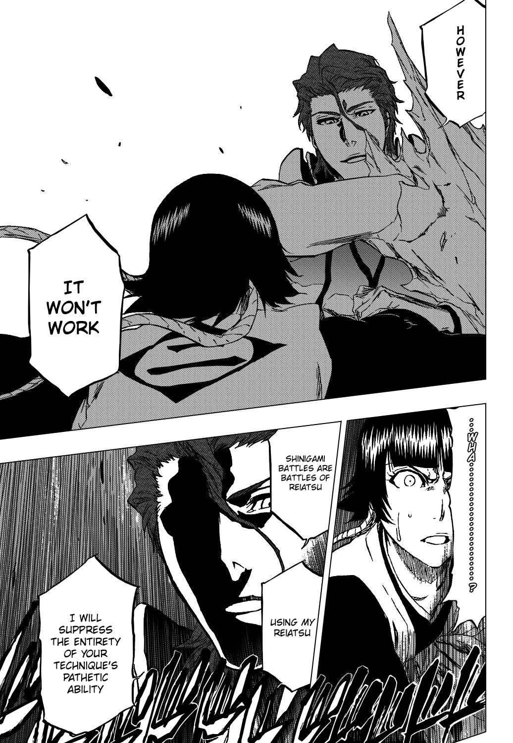 Bleach manga, chapter 391, page 18 of 22