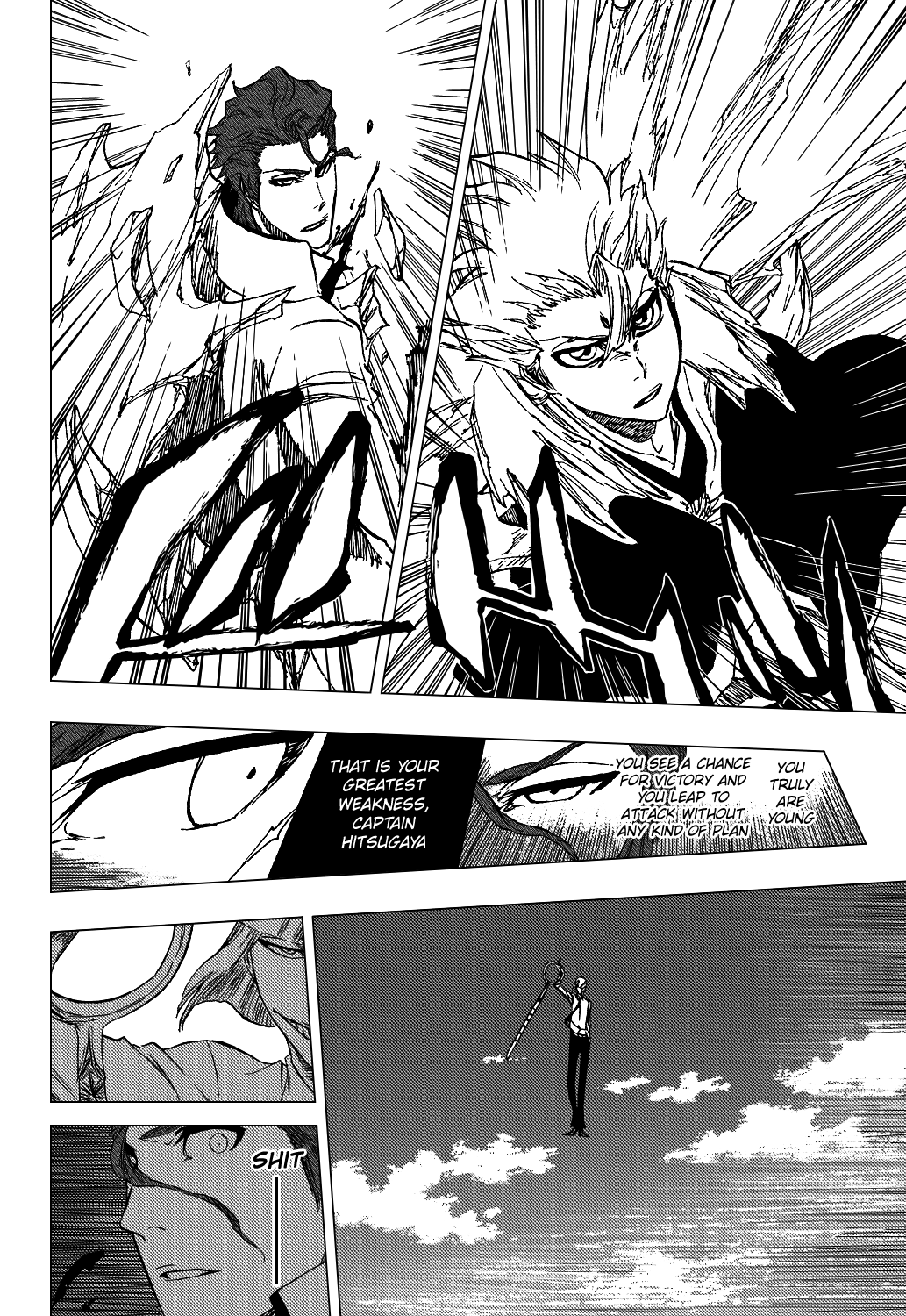 Bleach manga, chapter 391, page 21 of 22