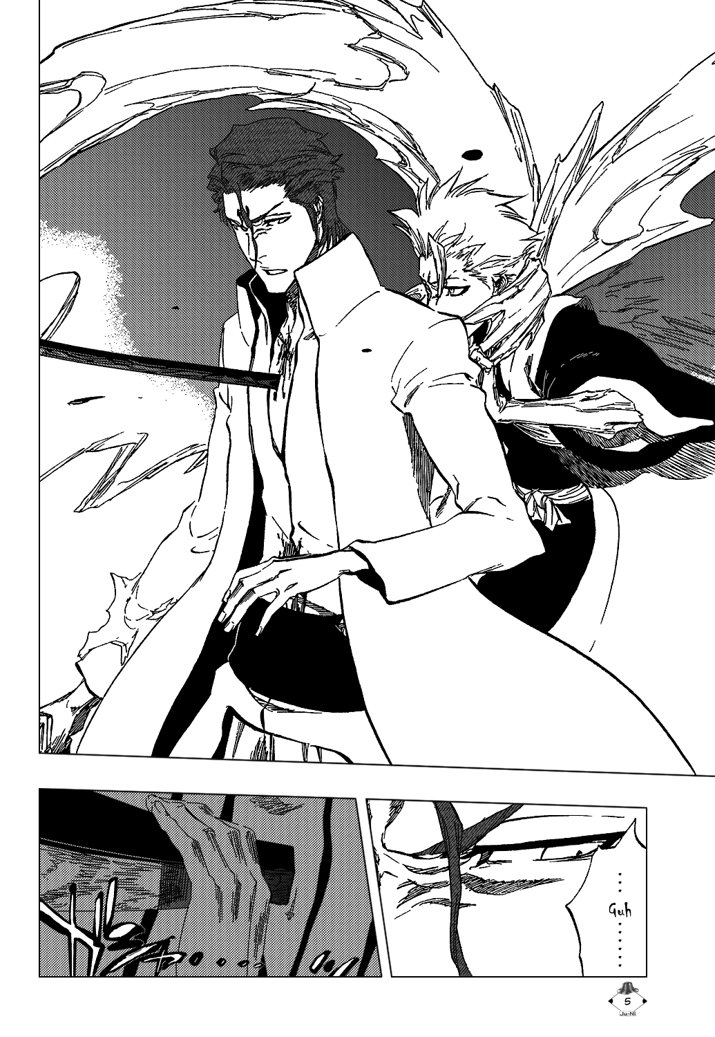 Bleach Chapter 392 page 7 - Chapter 392: The Breaking Glaciers